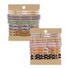 20PCS Boho Hair Ties Bracelets for Women Elastic Pony Tails Hair Tie for Thin and Thick Hair Cute Braided Bracelet Hair Ties No Damage Boho Hair Accessories for Women