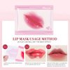 Lip Tint Korean Stain Set, 4 Colors Tinta Para Labios Waterproof Long Lasting Plumping Lip & Cheek Tint Moisturizing Non-sticky Easy Apply Mini Water Lipstick(Apple& Strawberry& Watermelon& Cherry)