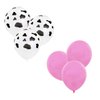 InBy 18pcs Farm Animal Balloons for 1st Birthday Party Decorations Pig Cow Head First Farm Animal Theme Balloon Garland Arch 40" Number 1 Foil Balloon 12" Latex Balloon Baby Girl Shower Party Supplies