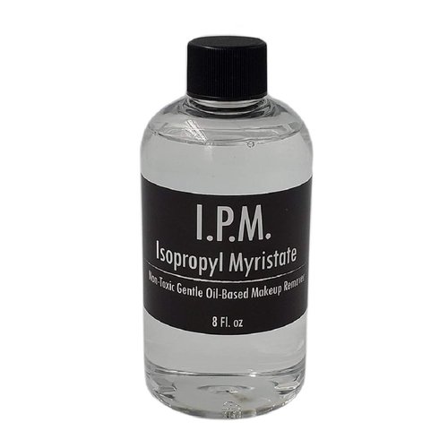 IPM Isopropyl Myristate 8 Oz - Professional Makeup and Adhesive Remover - Removes Pros-aide and PAX Paint - Makeup Thinner and Airbrush Makeup Thinner