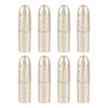 AUEAR, Empty Lip Balm Lipstick Tubes Container Bullet Shape for Lipstick Lip Balm DIY (Gold, 8 Pack)