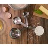 Mrs. Anderson’s Baking Measuring Cups, Engraved Measurements for Liquid or Dry Ingredients, Stainless Steel, 4-Piece Set