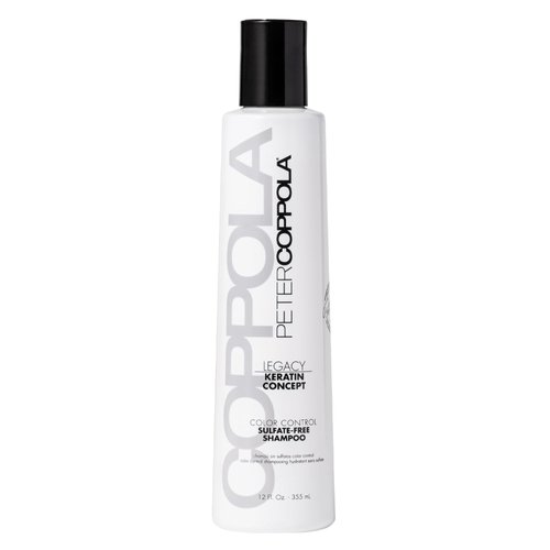 PETER COPPOLA Color Control Sulfate-Free Shampoo – Gentle Cleansing, Color Safe Shampoo, Long Lasting Color Vibrancy For Keratin Smooth, Color-Treated Hair (12 Fl Oz)