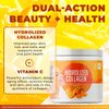 Orange Hydrolyzed Grass Fed Collagen with Vitamin C | Powder Supplement | Non-GMO Verified – 198gr