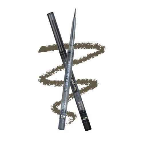 Eyeliner Pen,Ultra Fine Tip, Lasting Pigment Eyeliner Pencil, Waterproof Smudge-proof Eyeliner Pencil,Eyeliner For All Skin. (Moss Green)
