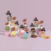 Gyufise 24Pcs Rugby Ball Oh Baby Cupcake Toppers Glitter American Football Cupcake Picks Baby Shower Oh Baby Cake Decorations for Gender Reveal Rugby Sports Theme Kids Birthday Party Supplies