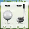 Haoguo 14Pcs Golf Balloons Golf Birthday Party Decorations Include 12 Pcs Golf Ball Balloons 2 Pcs Golf Club Balloons for Golf Party Sports Theme Party Supplies ﻿