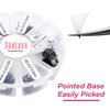 GON Lash 1000 Fans Tray Volume Lash Extensions Mixed length | Premade Fans Eyelash Extensions | Mega Lash Extension | Promades Eyelash Fans | 5D, D Curl, 9-16mm