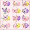 32Pcs Butterfly Party Decorations, Butterfly Hanging Swirl Decorations Pink and Purple Hanging Butterfly Decorations for Spring Summer Garden Butterfly Baby Girl Birthday Decorations