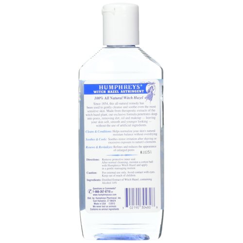 Humphreys Witch Hazel Astringent 8 oz