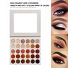 SZDYM 30 Colors Nude Eyeshadow Palette,High pigment matte+super shine shimmer,Nude Long Lasting Waterproof Eye Shadow,Cruelty- Free Makeup Pallet,No Flaking,Stay Long