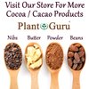 Raw Cocoa Butter 2 lbs. Bar - 100% Pure Natural Unrefined FOOD GRADE Arriba Nacional Cacao Bean, Great For Chocolate Making, Soap, Lip Balm and Moisturizer For DIY Body Butters