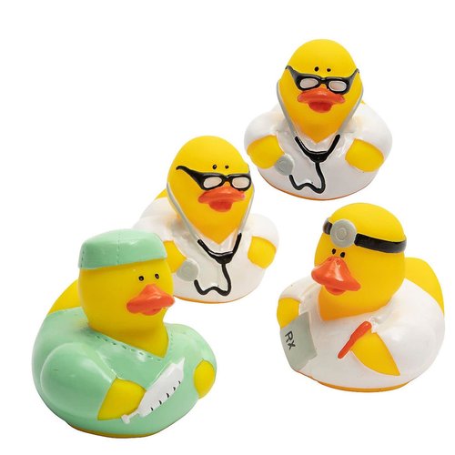 Doctor Rubber Ducks | 12 Pack | Party Favors