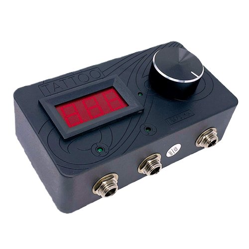 Ink Permanent Dragoart Power Supply for 2 Tattoo Machines Digital Dual Rotary Tattoo Machine Power Supply