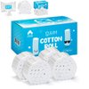 200(50×4) Dental Cotton Rolls - Nose Bleed Stopper - Nose Bleed Plugs for Kids or Adults - Highly Absorbent Gauze Rolls & Cotton Roll - Non Sterile 1.5 Inch Rolled Cotton Pads (200)