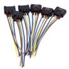 Saihisday 90980-11885 Ignition Coil Connector Plug Harness Replacement for Toyota Lexus 4-Way Female (Pack of 6)