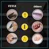 18pcs Stainless Steel Manicure Kit for Men & Women - Professional Manicure Pedicure Set - Portable Women Grooming Kit for Home or Travel - Cuticle Kit with Nail Clipper Set, Scissor, Tweezer, Ear-Pick