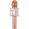 BONAOK Wireless Bluetooth Karaoke Microphone,3-in-1 Portable Handheld Karaoke Mic Speaker Machine Home Party Birthday for All Smartphones PC(Q37 Rose Gold)
