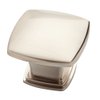 Franklin Brass Soft Square (10-Pack) Cabinet Knobs Satin Nickel Drawer Knobs Kitchen Cabinet Knobs for Dresser Drawers Pulls and Knobs 1-1/5" Closet Door Knobs Drawer Knob P35596K-SN-B