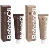 RefectoCil Cream Hair Dye 2-Pack – Professional Hair Tint for Long-Lasting Color – Natural Brown (#3) + Light Brown (#3.1)