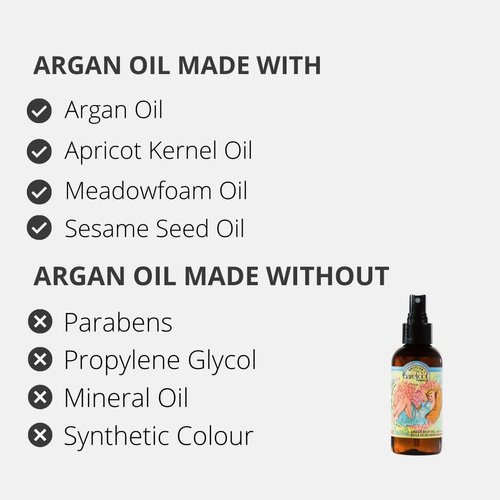 Barefoot Venus Argan Body Oil - 120 ML / 4 Ounces (Mustard Bath)