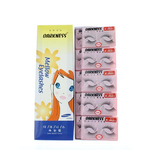 Darkness False Eyelashes K-ma 4 (Pack of 10)