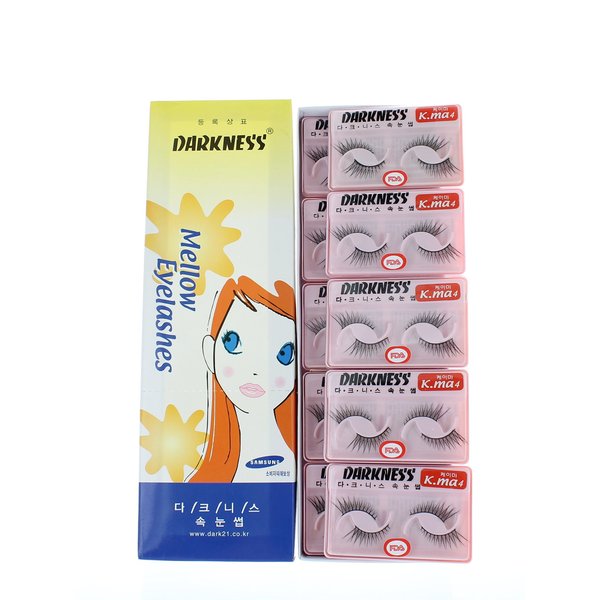 Darkness False Eyelashes K-ma 4 (Pack of 10)
