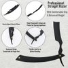 Straight Razor with Strope - Professional Straight Edge Barber Razor Premium Stainless Steel Shaver Razor with Shaving Strop for Men Home & Salon Grooming Using (NO.148)