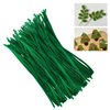 pson 100PCS 11.8 Inch Green Pipe Cleaners Chenille Stems, Art and Craft Thick Fuzzy Wire