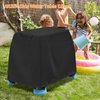 AKEfit Kids Water Table Cover ,Kids Sand and Water Table Toys Covers Waterproof ,Outdoor Water Play Table Cover Fit Rain Showers Splash Pond Water Table(Only Cover) (Black 41"Lx25"Wx33"H)