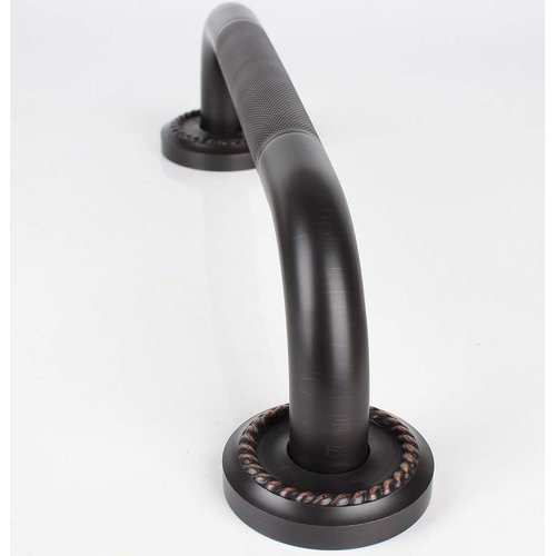 700Brass 24-Inch Grab Bar Featuring Anti-Slip Handrail, Oil Rubbed Bronze, Bathroom Bathtube Shower Safety Rail
