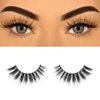 ASB 1 pair of Handmade Faux Mink Eyelashes False Eyelashes Cat lashes, Faux Mink Eyelashes, Fluffy Natural Look False Eyelashes, Long Extension Eyelashes, Fake Eyelashes Natural Look cílios maquiagem 3D lashes (Confident)
