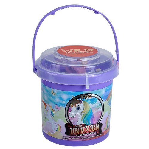Wild Republic Unicorn Bucket, Kids Gifts, Unicorn Gifts, Fantasy Figures, Unicorn Toys, Kids Gifts, 6-Piece