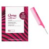 Quady Comb + Z0t0s Quantum Classic Body (Soft Curl) Acid Perm for Normal, Tinted, or Highlighted Hair Perm Kit, 2024-2025 Version (w/SIeekshop Pink Comb)