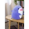 COSGOO 12.9 Inch Soft Purple Shark Plush Hugging Pillow Cute Shark Stuffed Animal Plushies Shark Doll Toy Kids Stuffed Animals Shark Plush Toys for Birthday, Valentine, Christmas or Daily
