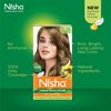Nisha Creme Permanent Hair Color 100 percent Gray Coverage Hair Dye Easy to Apply Long Lasting Hair Colouring For Ultra Soft Deep Shine Conditioning With Natural Herbs Pack of 3 (Dark Blonde)