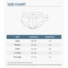 DAVID ARCHY Men's Briefs Underwear Micro Modal Soft Comfy 4 Pack Colors Briefs