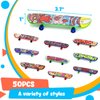 POPLAY 50PCS Mini Finger Skateboards, Finger Boards Toy Skateboards for Kids Party Favors, Christmas Stocking Stuffers, Classroom Exchange Prizes