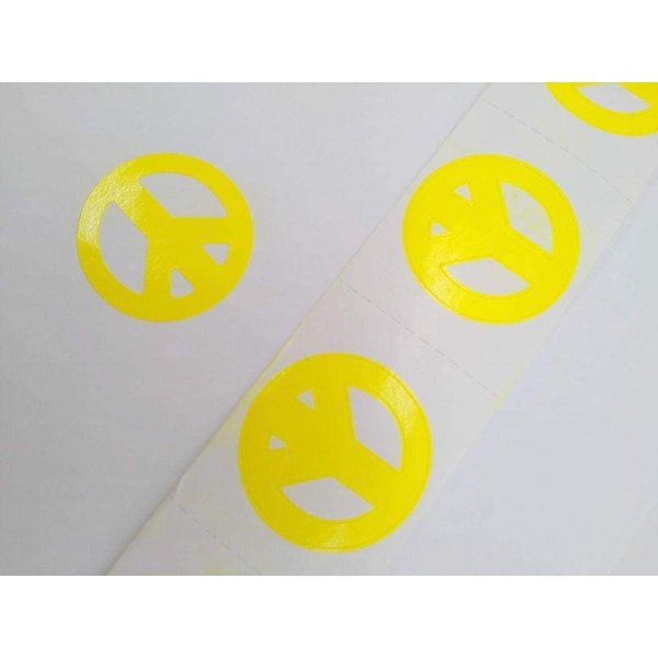 Peace Tanning Sickers 1000 Ct Roll