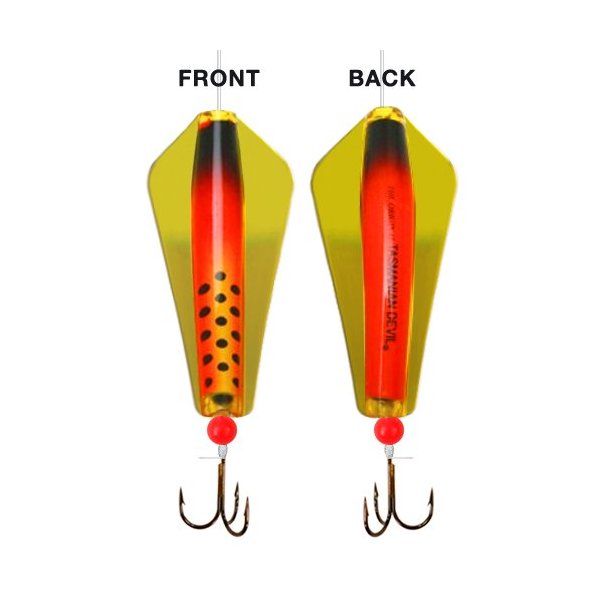 Tom's Taz Lures Y82 Canberra Killer - 7 Gram Tasmanian Devil Fishing Lure