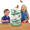 Insect Lore Butterfly Garden Kit, Painted Lady Butterfly Kit with Voucher for Live Caterpillars, Butterfly Habitat, STEM Journal & More