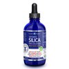 Planet Power SiPower Silica Vegan Collagen + Fulvic Acid 4oz Glass Bottle, Immune System, Maximum Absorption – Concentrated Formula, Bones, Joints, Skin, Hair, Nails and Digestive System. 40 Days