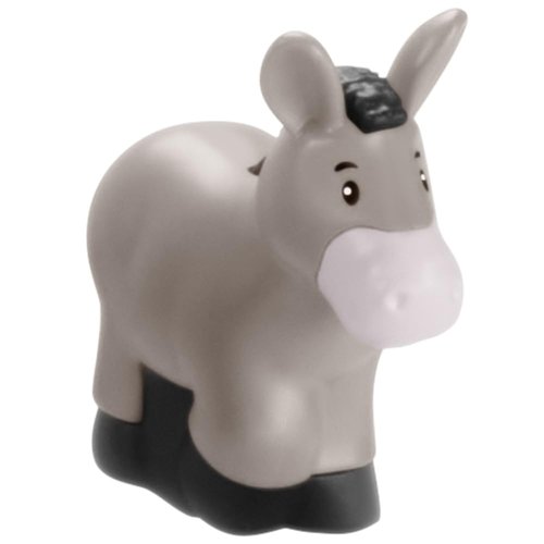 Replacement Part for Fisher-Price Little-People Christmas Nativity Playset - HPP89 ~ Replacement Gray Donkey Figure
