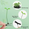 100pcs Bean Sprout Hair Clip, Cute Plant Hair Clips Funny Sprout Hairpin Clips Grass Barrette Hair Accessories for Women Girls Home School DIY