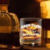 LIGHTEN LIFE Good Luck Finding Better Coworkers Than Us Whiskey Glass 12 oz,Novelty Coworker Leaving Gift in Valued Wooden Box,Farewell Gift for Coworker Boss Colleague Friend Men