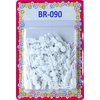 Tara Girls Super Cute Self Hinge Plastic Mulit Design Hair Barrettes Selection. 60 pc white mix shape.