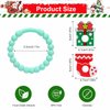 Christmas Baby Teething Ring Toys – Christmas Gift & Stocking Teethers for Newborns, Infants & Toddlers – Sensory Chew Bracelet for Teething Relief – Perfect Baby’s First Christmas Basket Stuffers