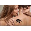 Dopetattoo 6 Sheets Temporary Tattoos Panther Tattoo Temporary Tattoo Neck Arm Chest for Women Men Adults