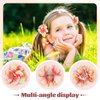 inSowni 8 Pieces Small Flower Hair Claws Clips Floral Plastic Hair Barrettes Accessories for Toddlers Girls Kids Teens
