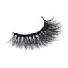 Alluring 3D Mink Lashes Reusable Strip, 100% Siberian Mink Fur False Eyelashes, Hand-made Cruelty Free Cat-Eye Style J42